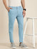 Men Solid Ankle-Length Chinos Trousers
