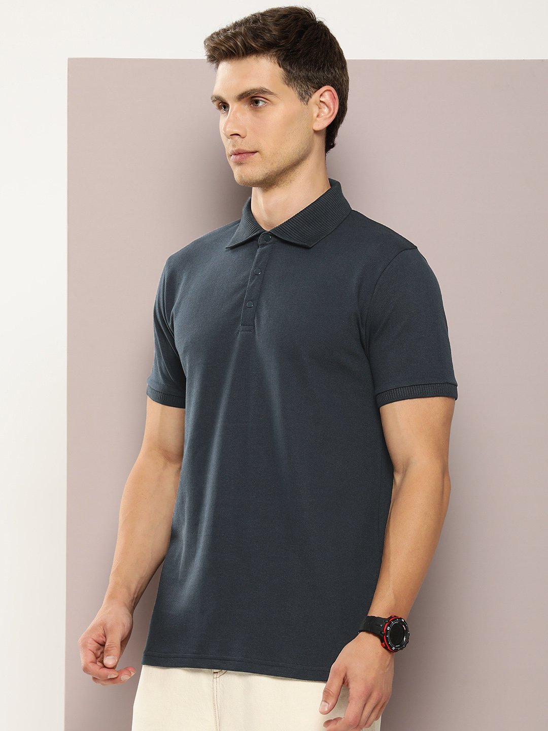 Mens Half Sleeve Regular Fit Polo T-Shirts