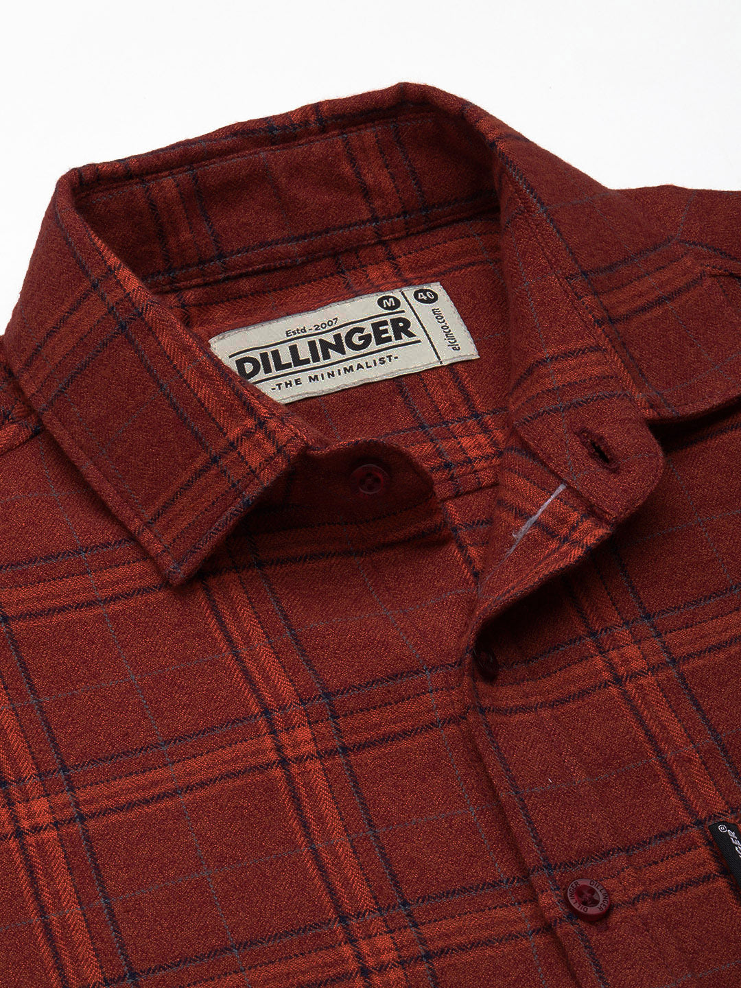 Men Checked Full Sleeve Shirt With Pocket
