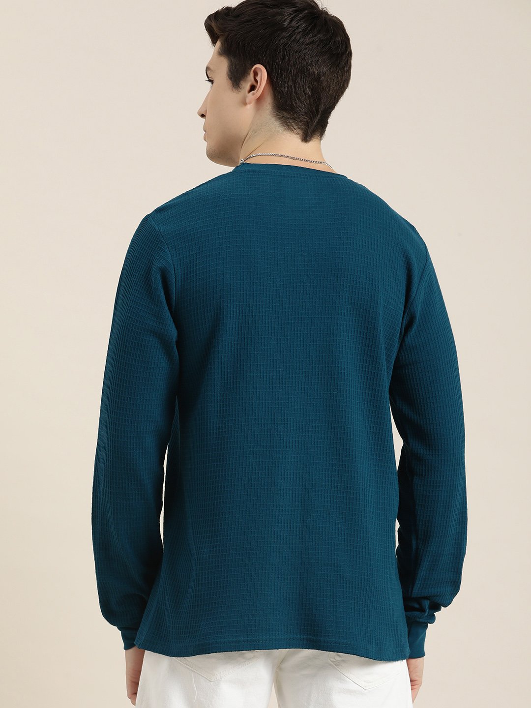 Mens Full Sleeve Round Neck Regular Fit T-Shirts
