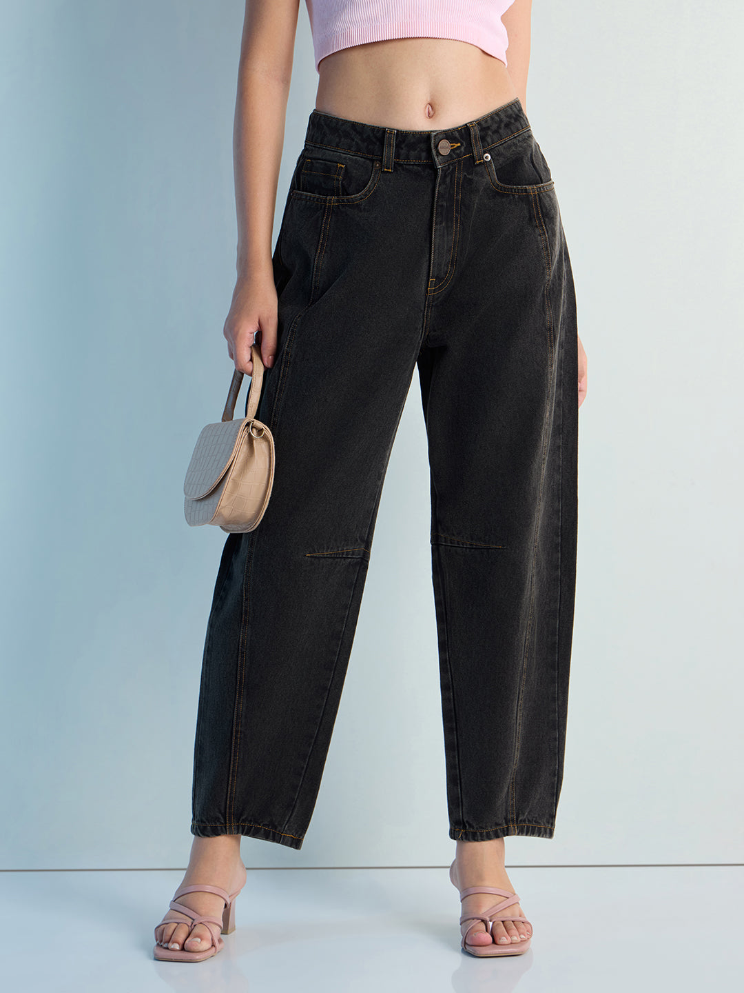 Womens Boot Cut Strech Denim Jeans Pant