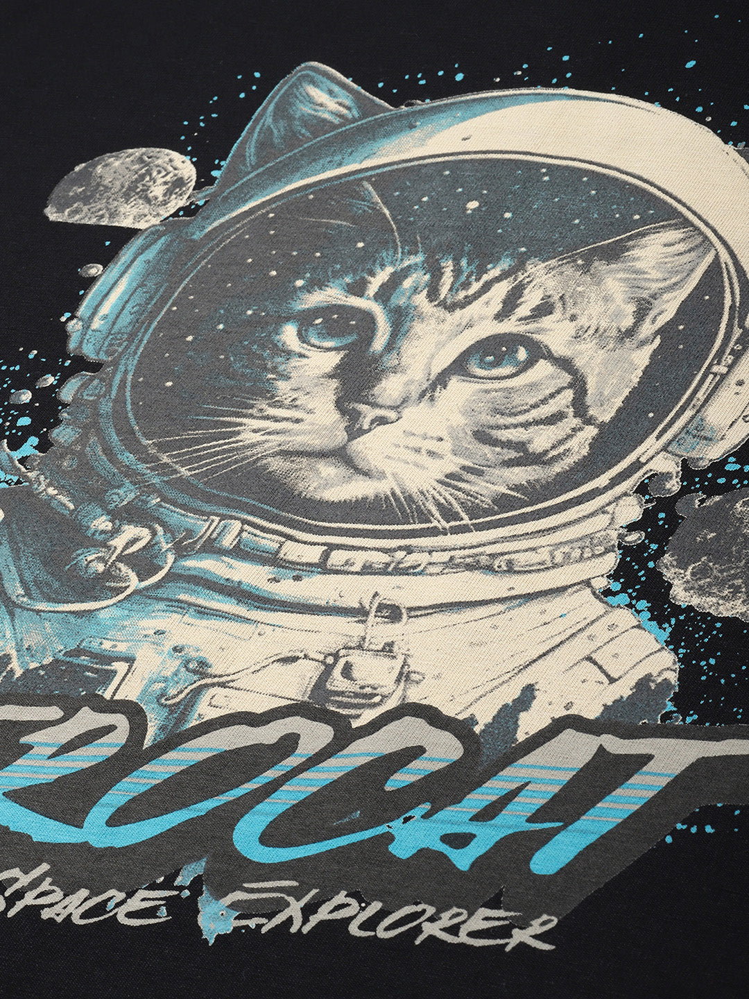 Womens Half Sleeve Round Neck Printed Oversized Fit Tshirts