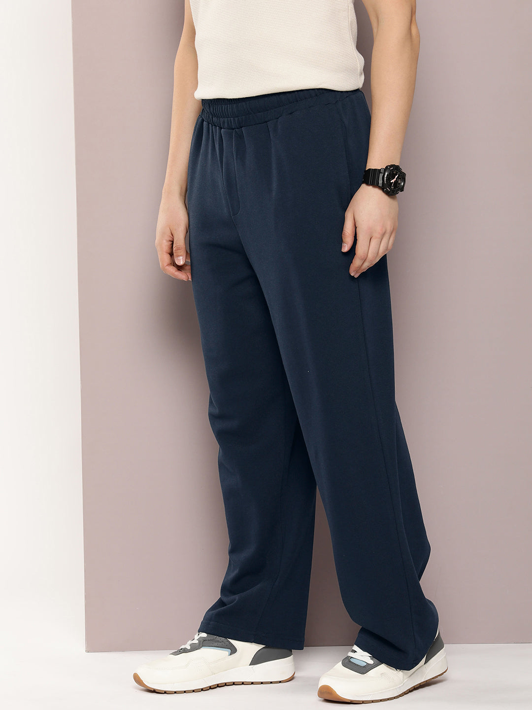Men Super Soft Cotton Extra Baggy Korean Pant