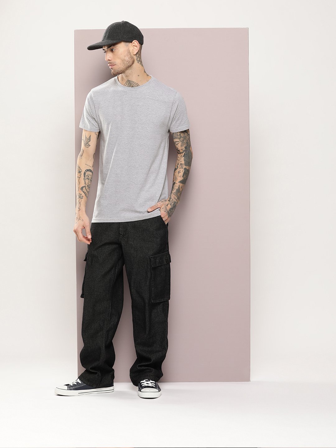 Mens Half Sleeve Round Neck Regular Fit T-Shirts