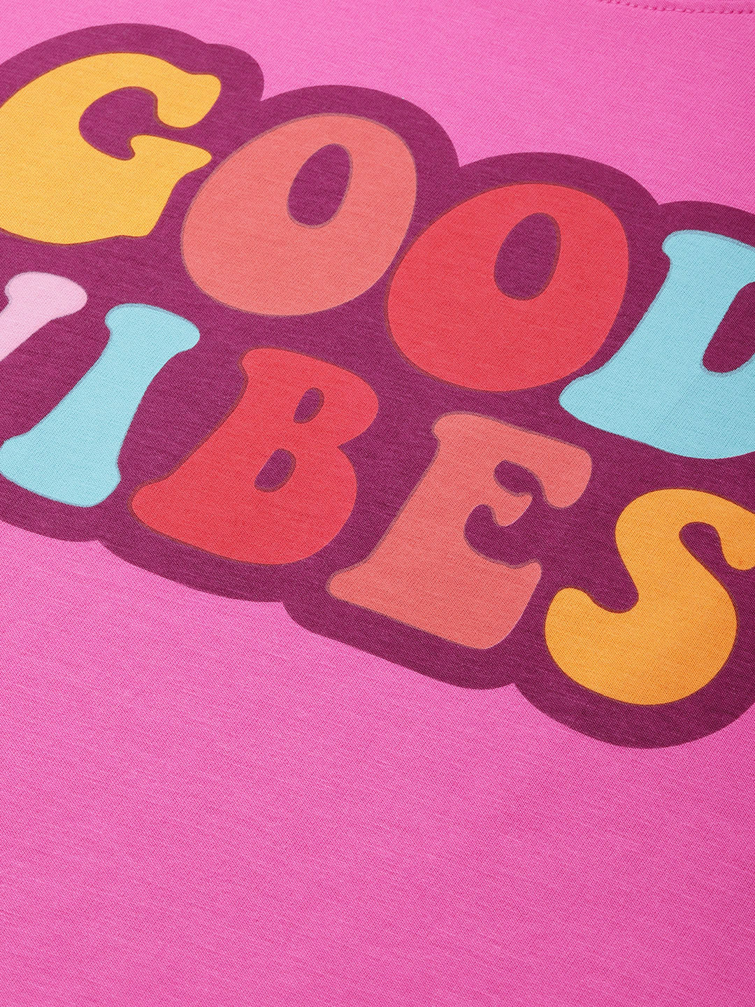 Womens Half Sleeve Round Neck Printed Boxy Fit Tshirts