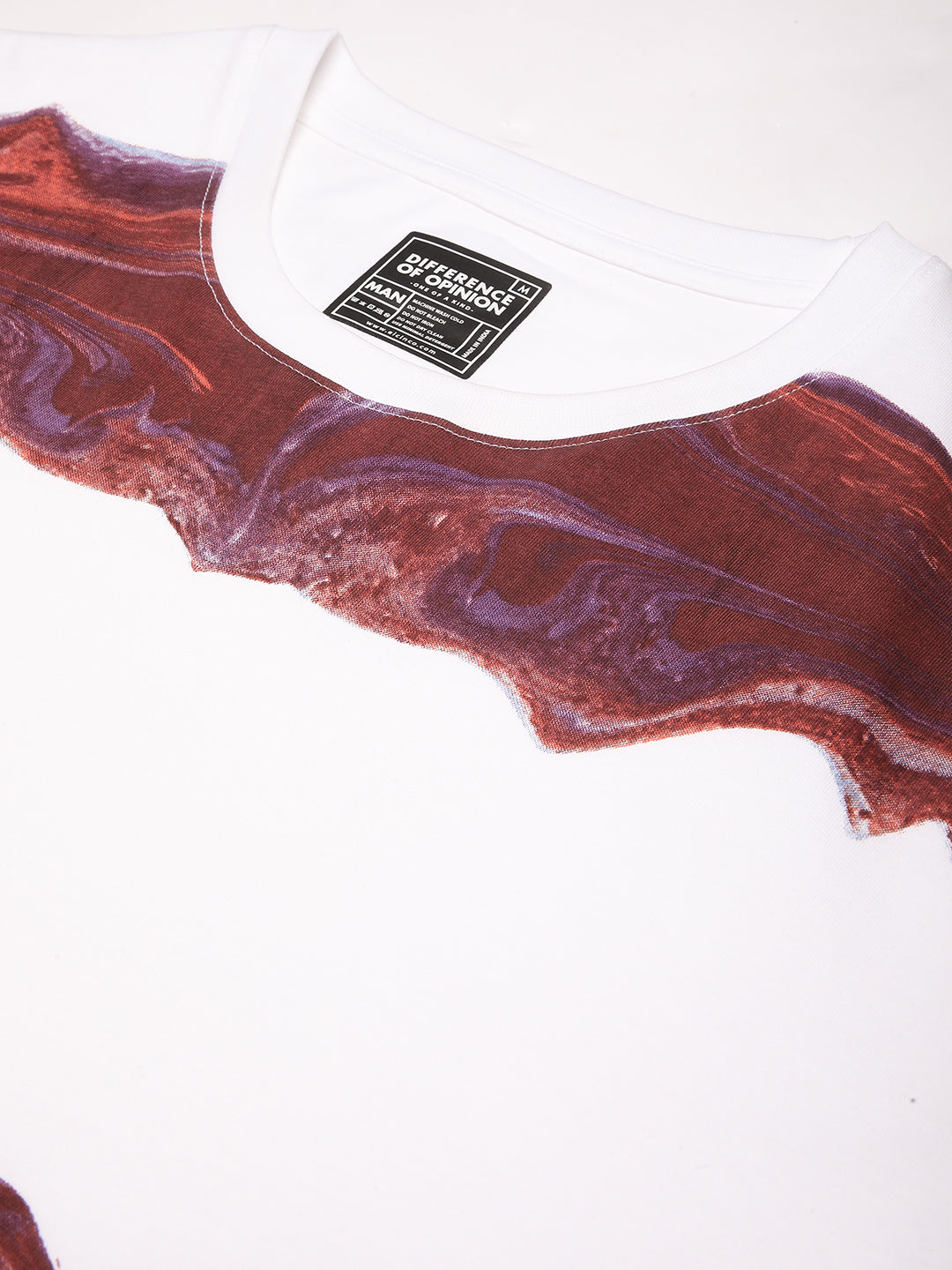 Mens Half Sleeve Round Neck Printed Oversized Fit Tshirts