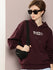 Womens Long Sleeve Oversized Hooded Sweatshirt