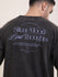 Mens Half Sleeve Round Neck Back Printed Oversized Fit Tshirts