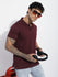 Mens Half Sleeve Polo Neck Solid Regular Fit Tshirts