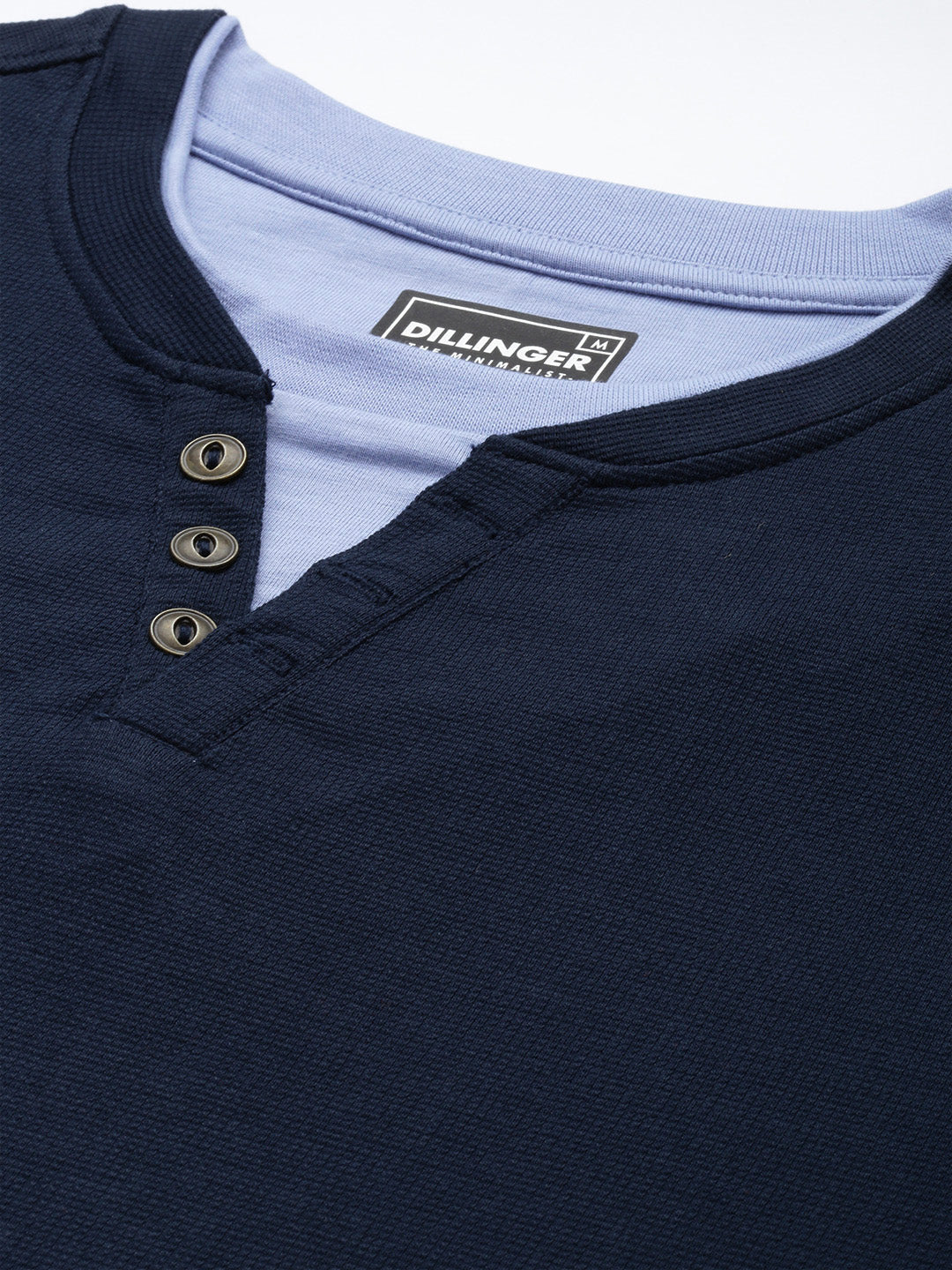 Mens Full Sleeve V-Neck Solid Regular Fit Tshirts