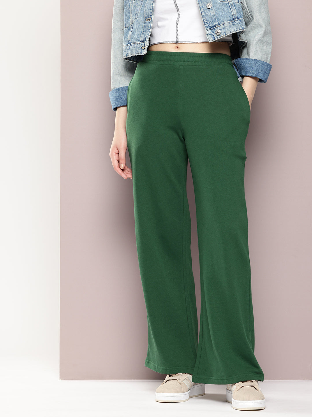 Women Ultra Soft Drapey Cotton Extra Baggy Korean Pant