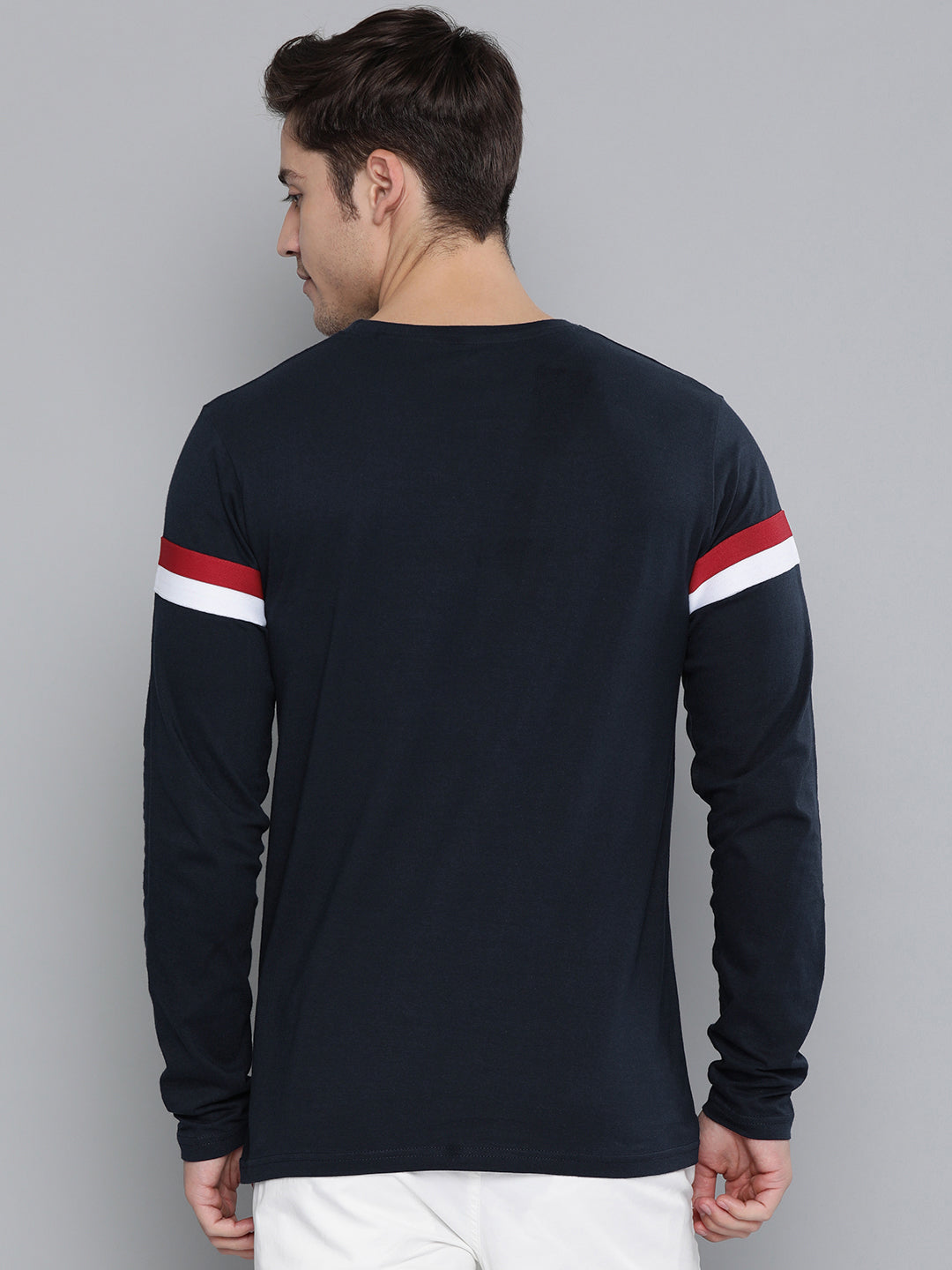 Mens Full Sleeve Round Neck Regular Fit T-Shirts