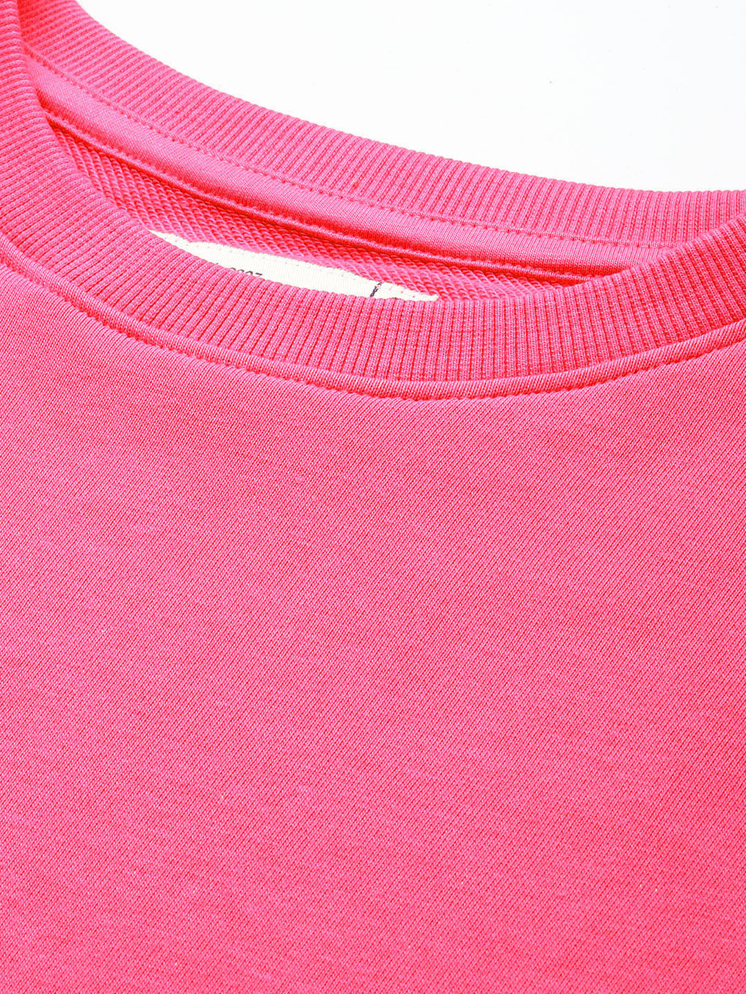 Womens Half Sleeve Round Neck Solid Oversized Fit Tshirts