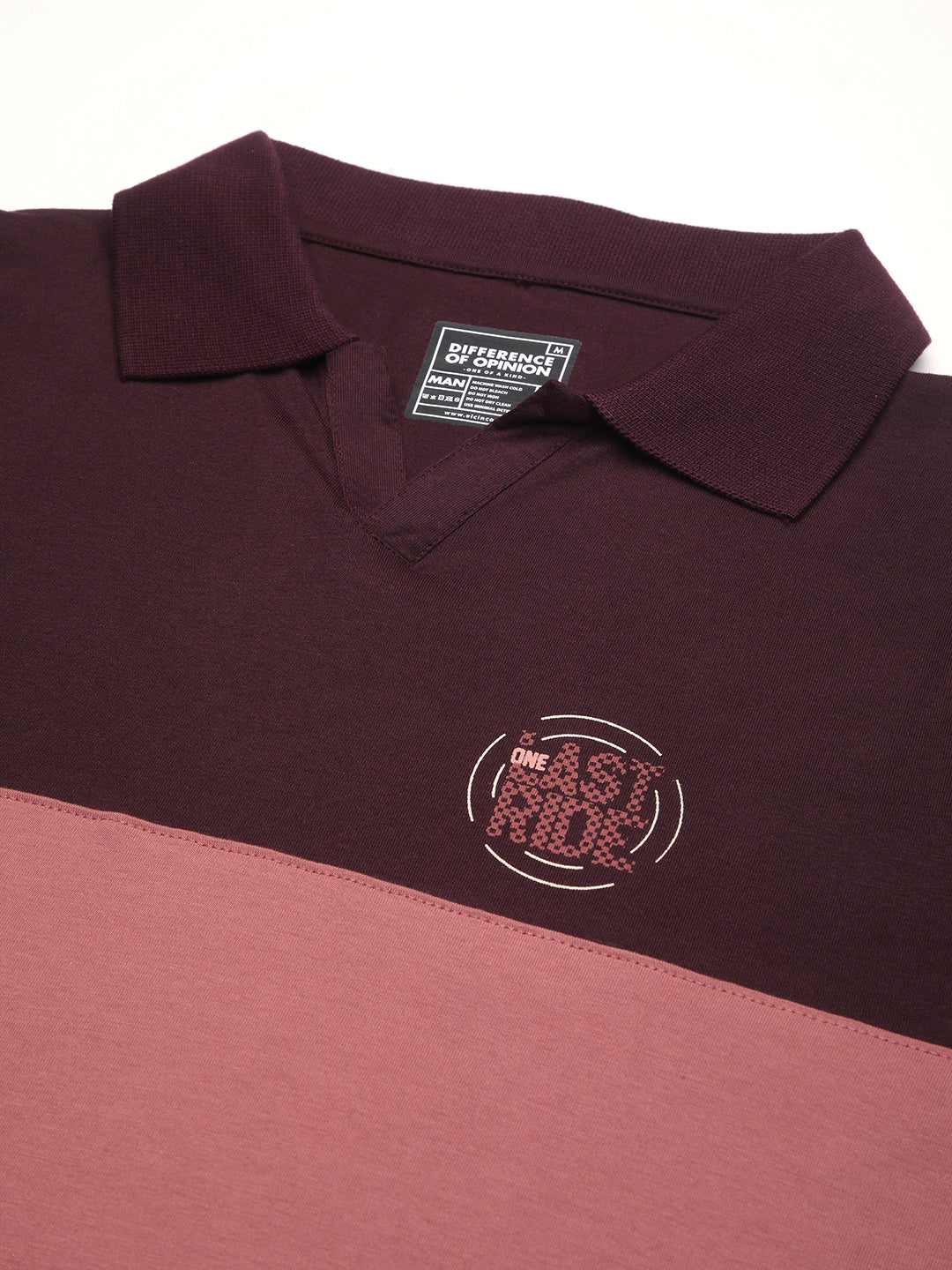 Mens Full Sleeve Polo Neck Printed Regular Fit Tshirts