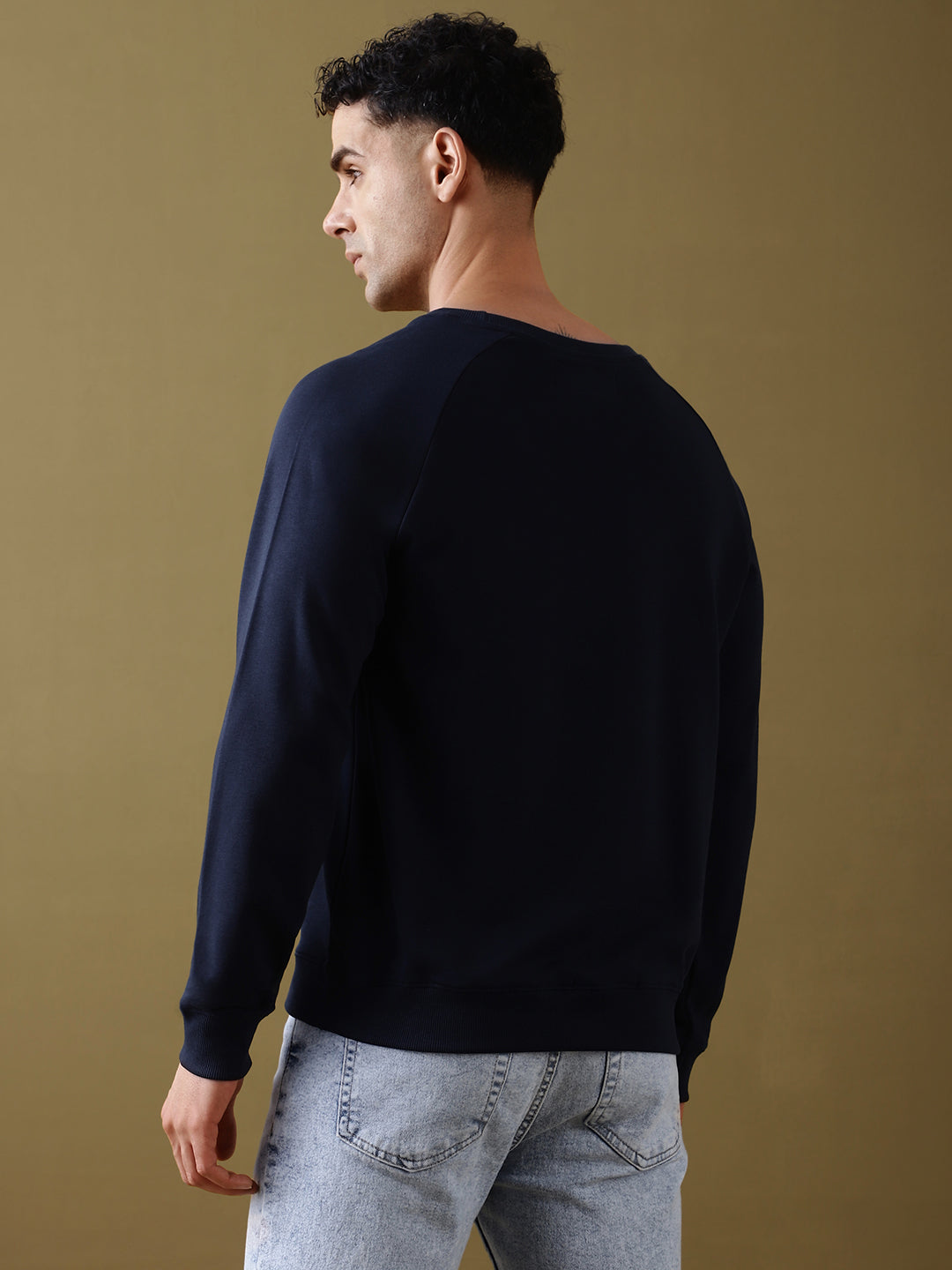 Mens Full Sleeve Round Neck Regular Fit T-Shirts