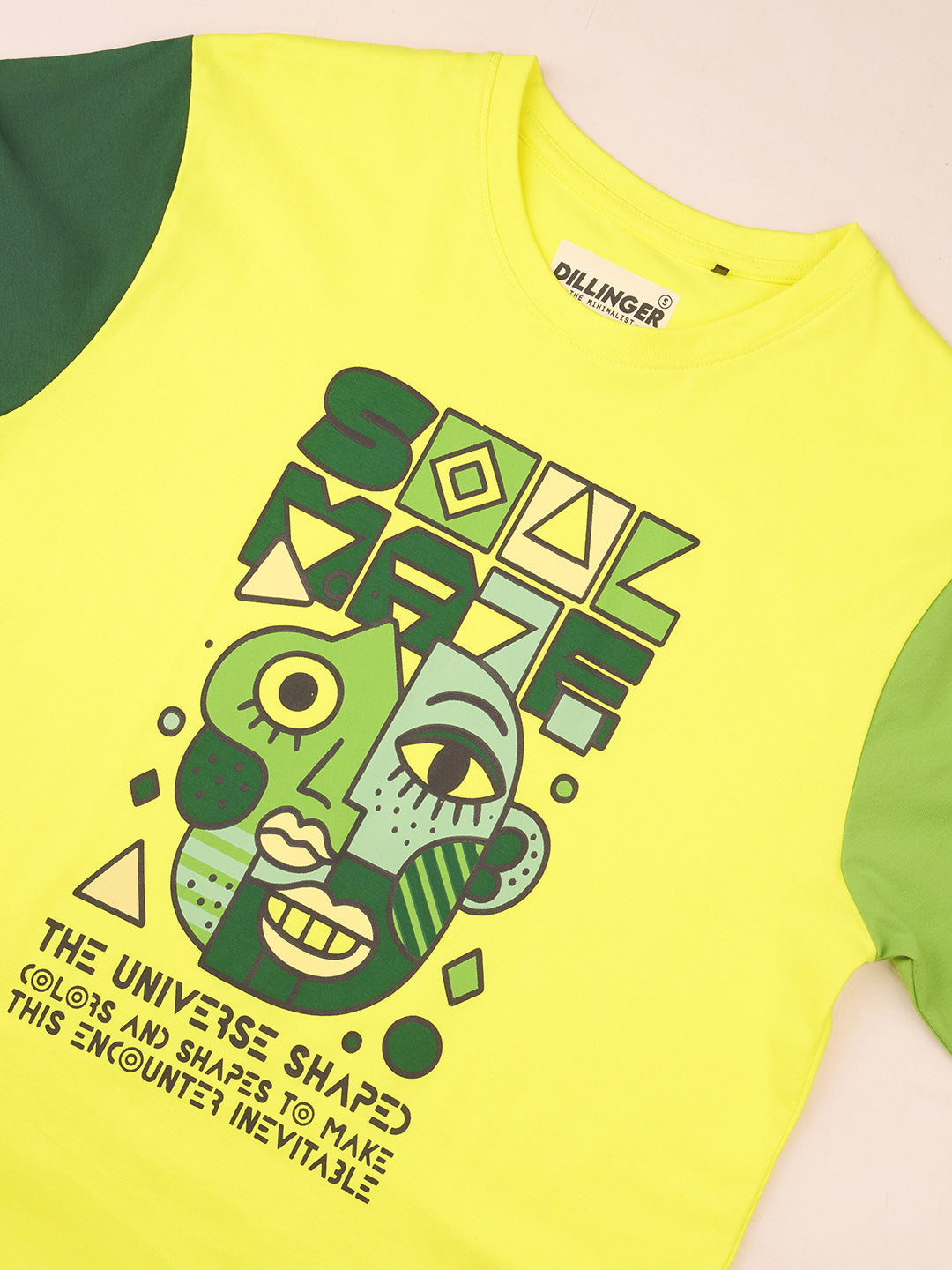 Womens Printed Oversized Fit Cotton T-Shirt