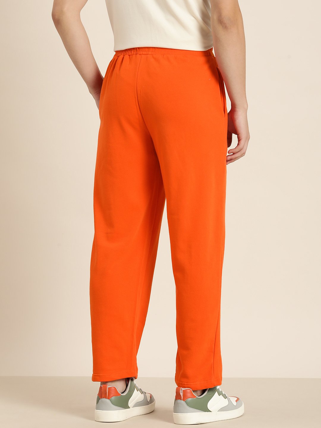 Men Lightweight Relaxed Fit Baggy Korean Pant