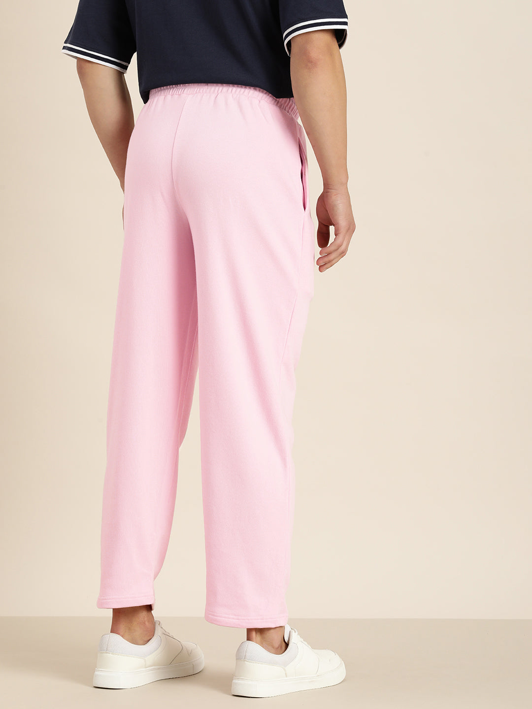 Men Lightweight Relaxed Fit Baggy Korean Pant