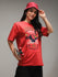 Womens Half Sleeve Round Neck Printed Oversized Fit Tshirts
