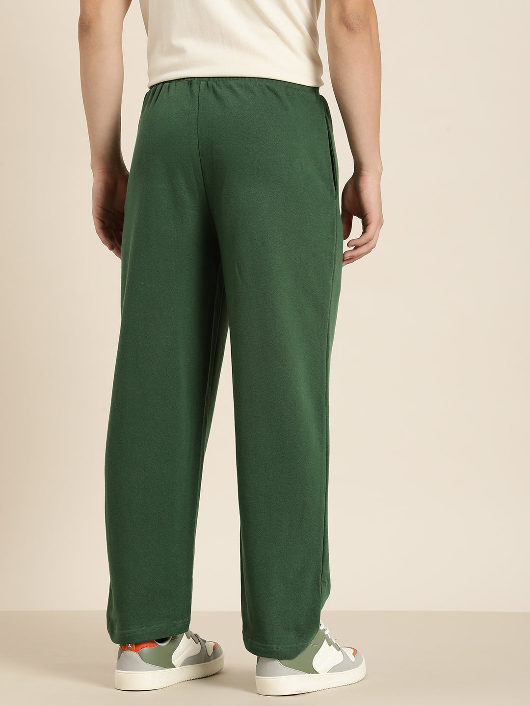 Men Lightweight Relaxed Fit Baggy Korean Pant