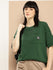 Womens Half Sleeve Round Neck Solid Oversized Fit Tshirts