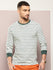 Mens Full Sleeve Round Neck Striped Regular Fit Tshirts