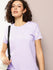 Womens Half Sleeve Round Neck Embroidery Boxy Fit Tshirts