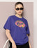 Womens Half Sleeve Round Neck Printed Oversized Fit Tshirts