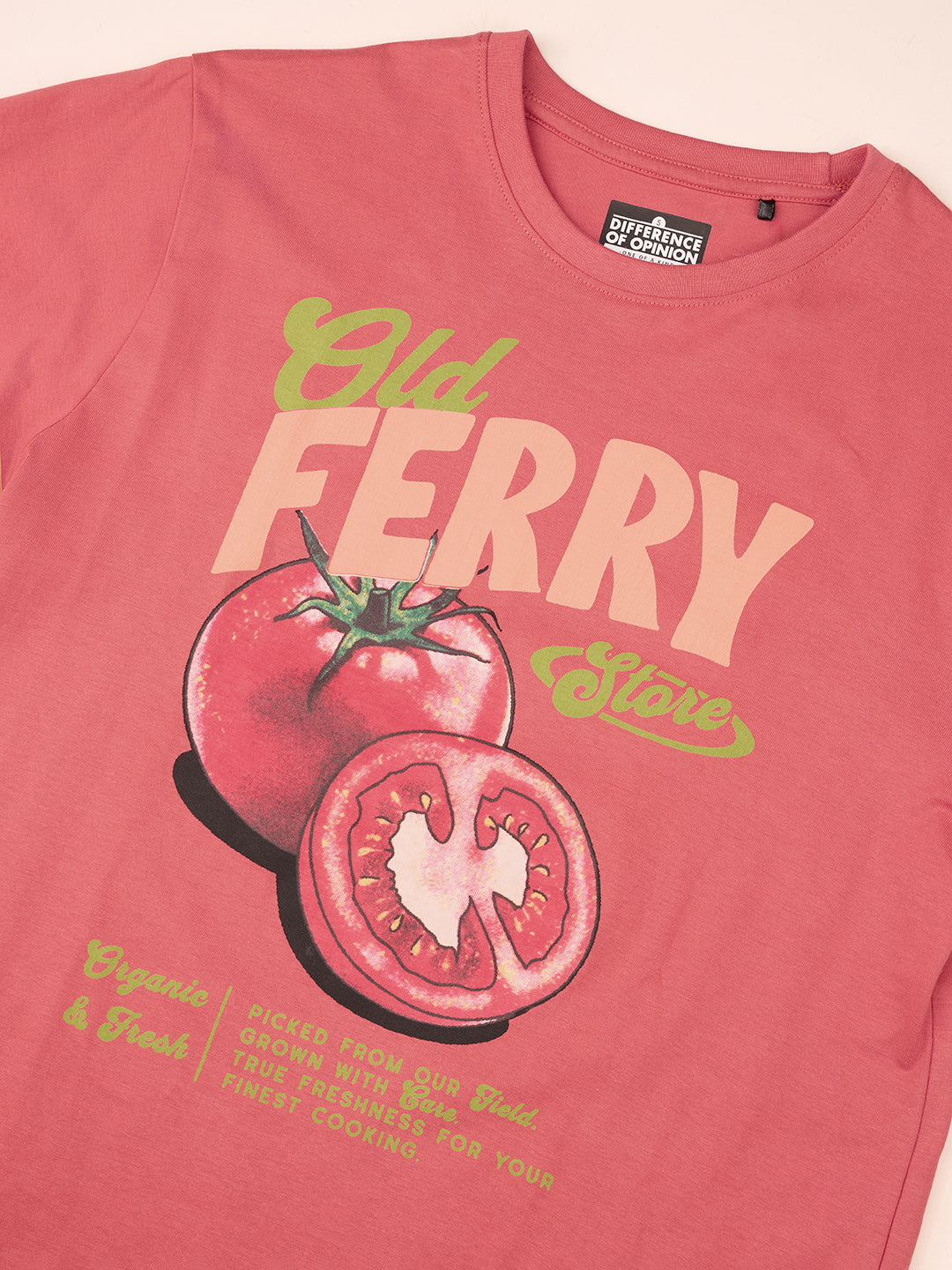 Womens Printed Oversized Cotton T-Shirt