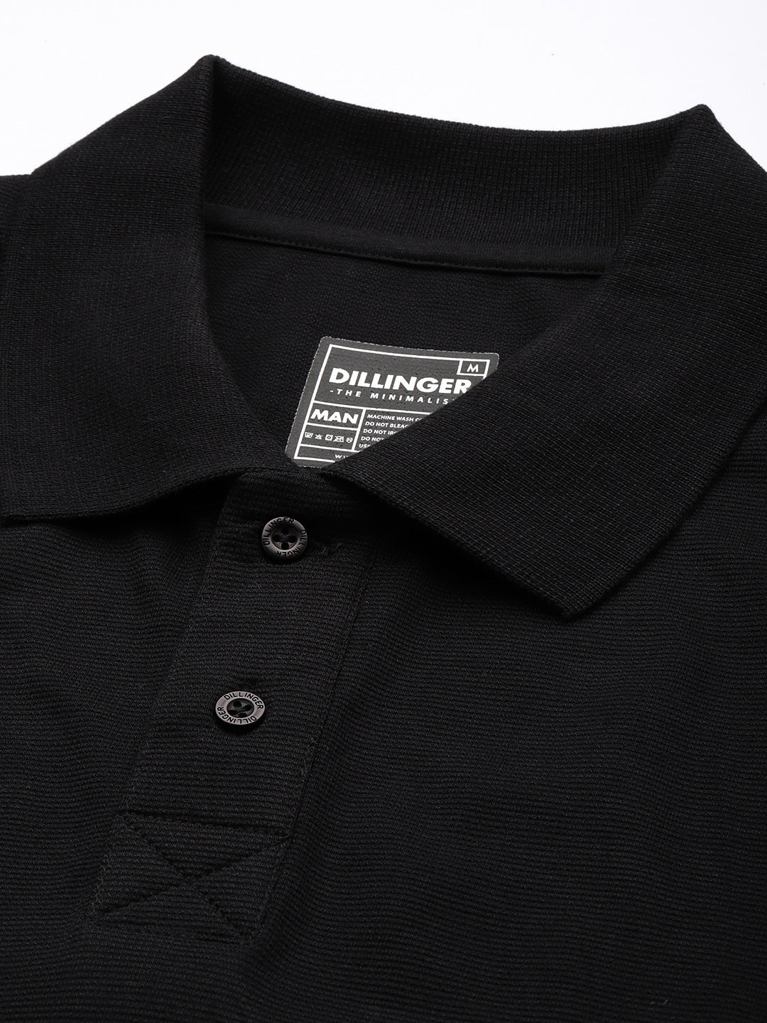Mens Full Sleeve Polo Neck Solid Oversized Fit Tshirts