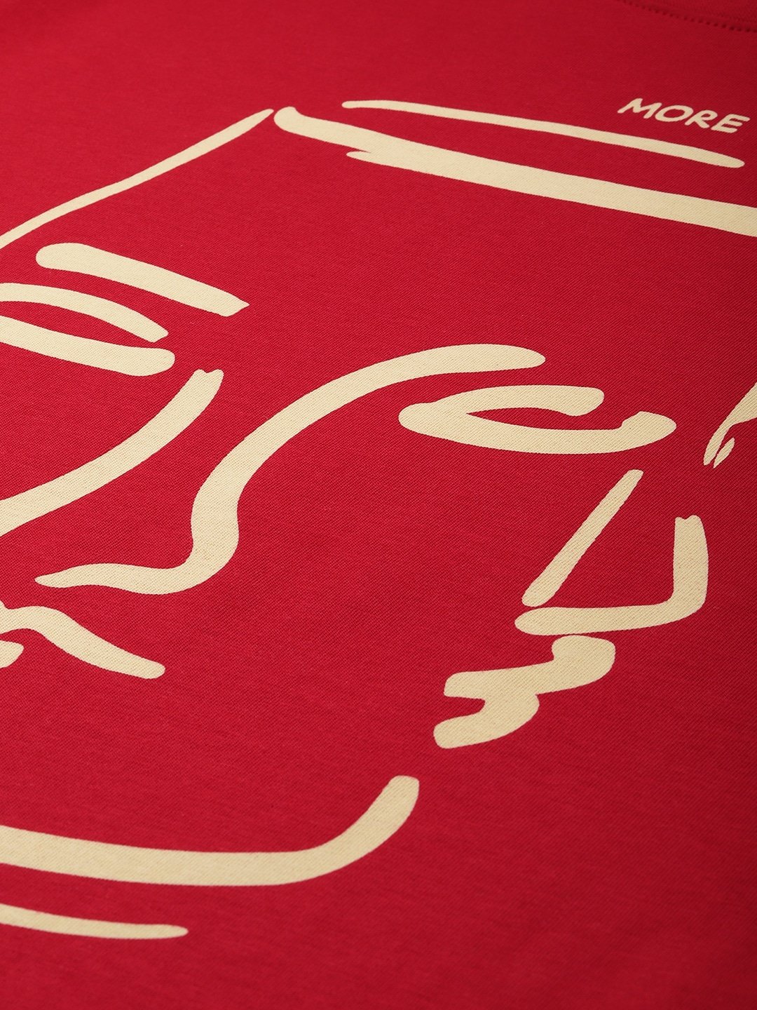 Womens Short Sleeve Round Neck Oversized Fit T-Shirt