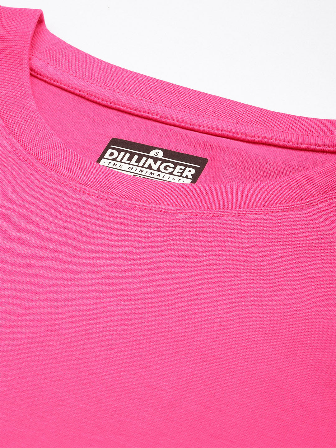 Womens Half Sleeve Round Neck Solid Boxy Fit Tshirts