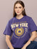 Womens Half Sleeve Round Neck Oversized Fit T-Shirts