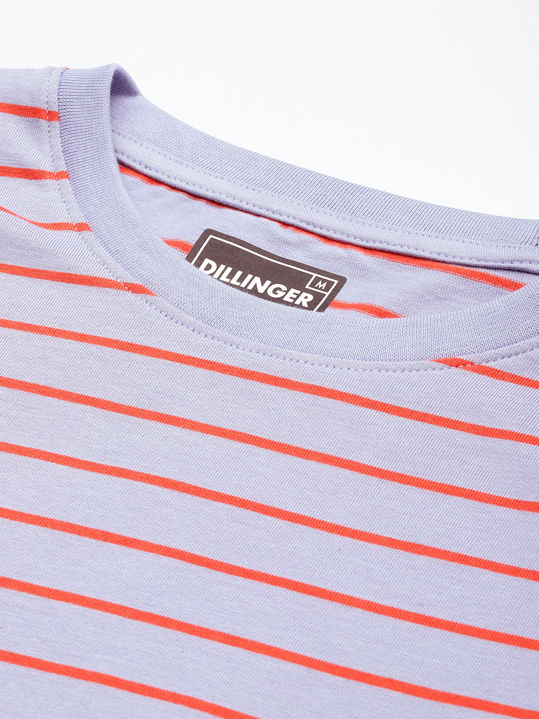 Mens Full Sleeve Round Neck Striped Regular Fit Tshirts