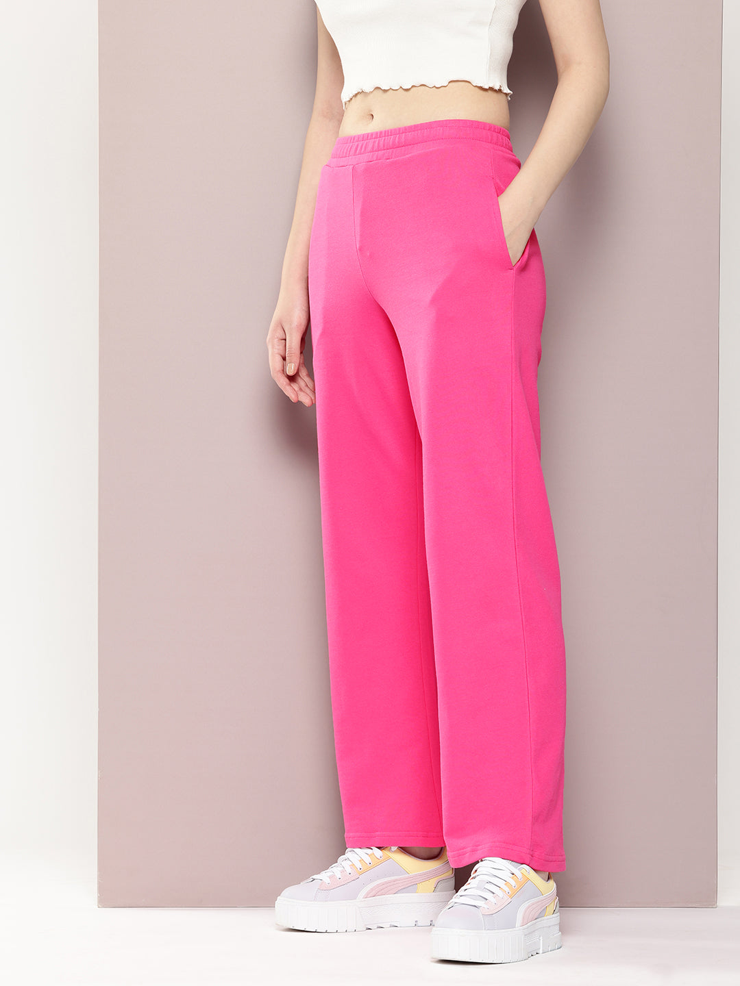Women Ultra Soft Drapey Cotton Extra Baggy Korean Pant