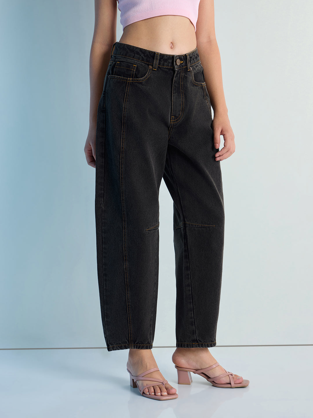 Womens Boot Cut Strech Denim Jeans Pant
