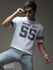 Mens Half Sleeve Round Neck Printed Oversized Fit Tshirts