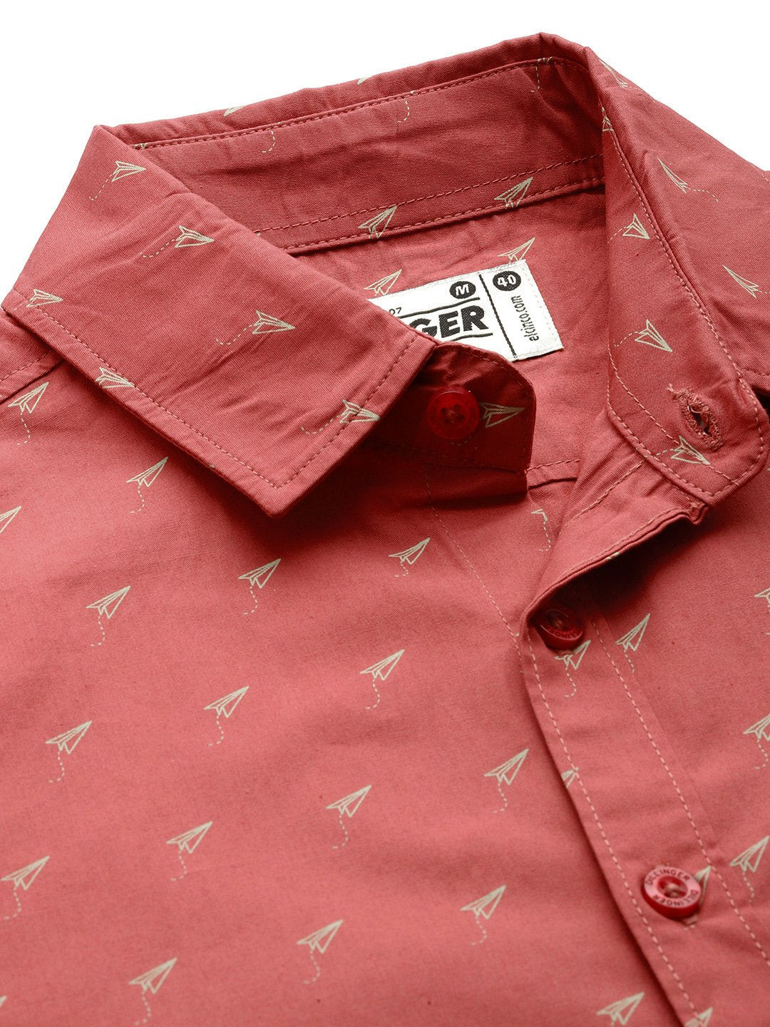 Men All Over Printed Full Sleeve Shirt With Pocket