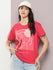 Womens Half Sleeve Round Neck Boxy Fit T-Shirts