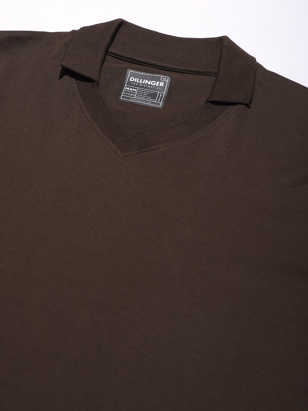 Mens Full Sleeve V-Neck Solid Regular Fit Tshirts