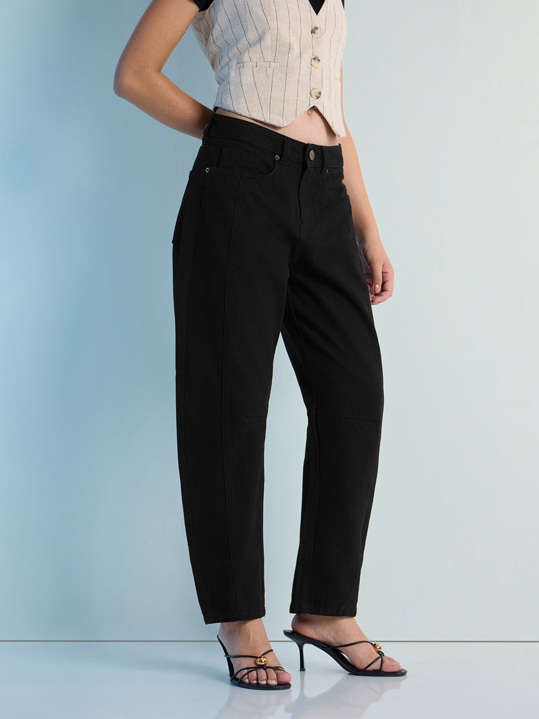 Womens Boot Cut Strech Denim Jeans Pant