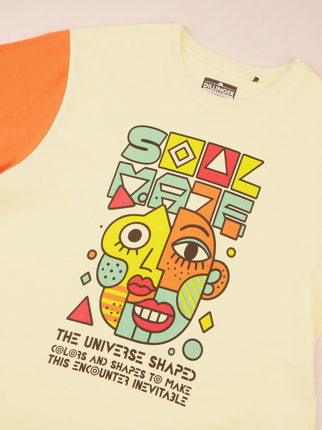 Womens Printed Oversized Fit Cotton T-Shirt