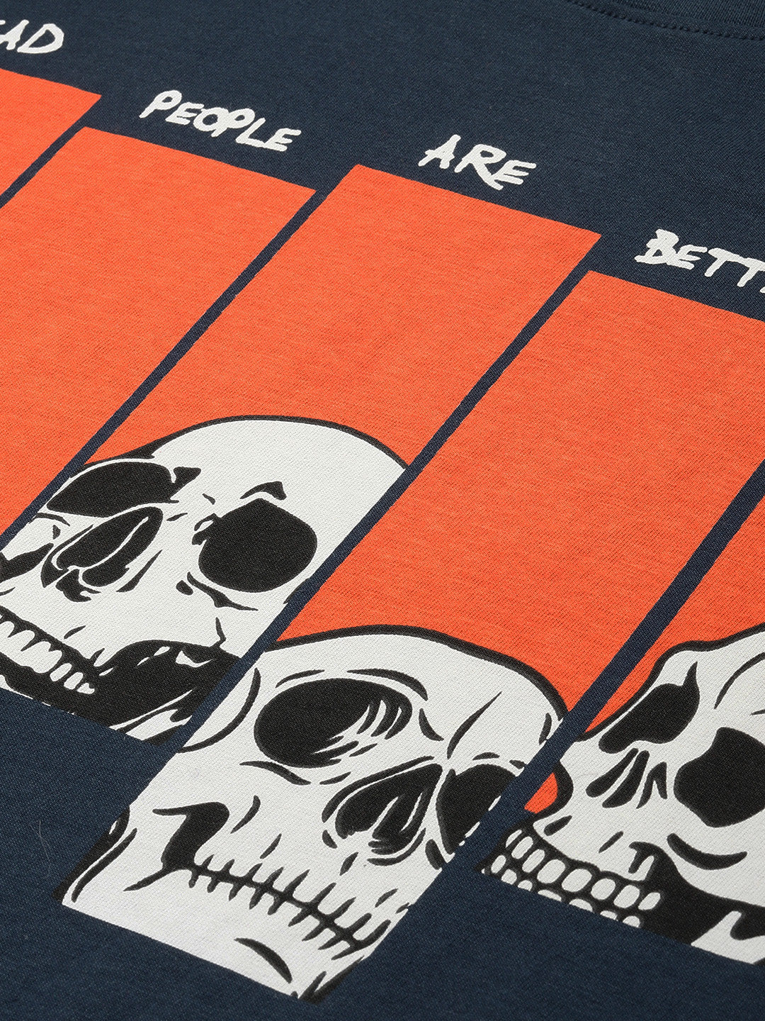 Mens Half Sleeve Round Neck Printed Oversized Fit Tshirts