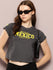 Womens Half Sleeve Round Neck Printed Regular Fit Tshirts