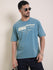 Mens Half Sleeve Round Neck Printed Oversized Fit Tshirts