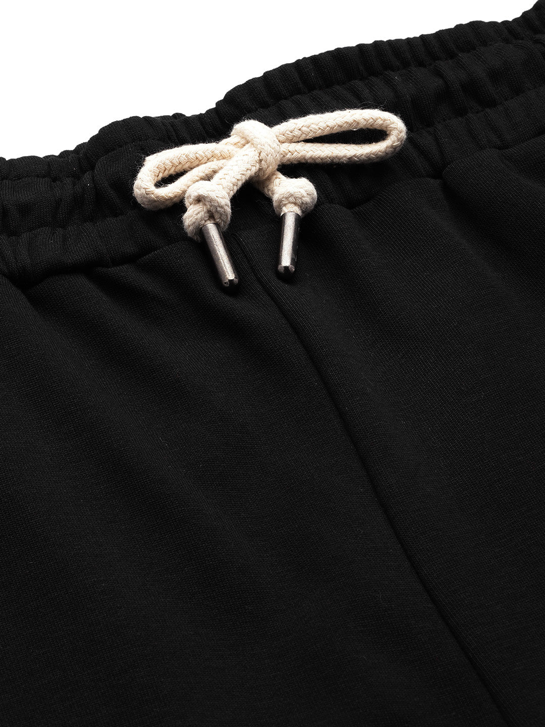 Men Solid Regular Fit Shorts