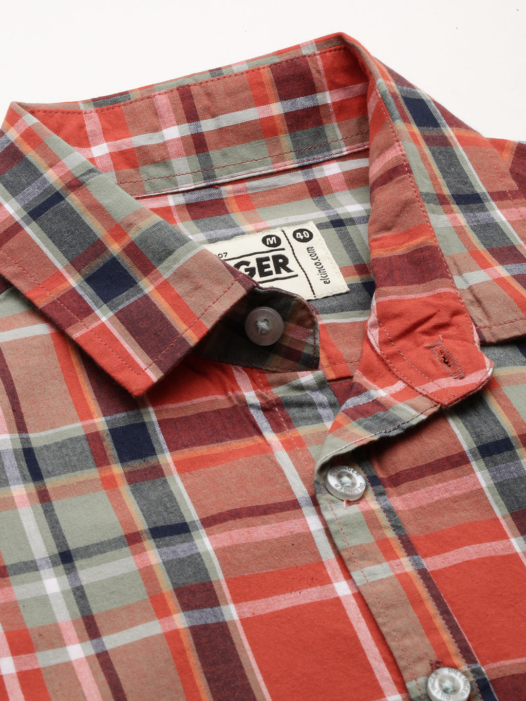 Men Checked Full Sleeve Shirt With Pocket