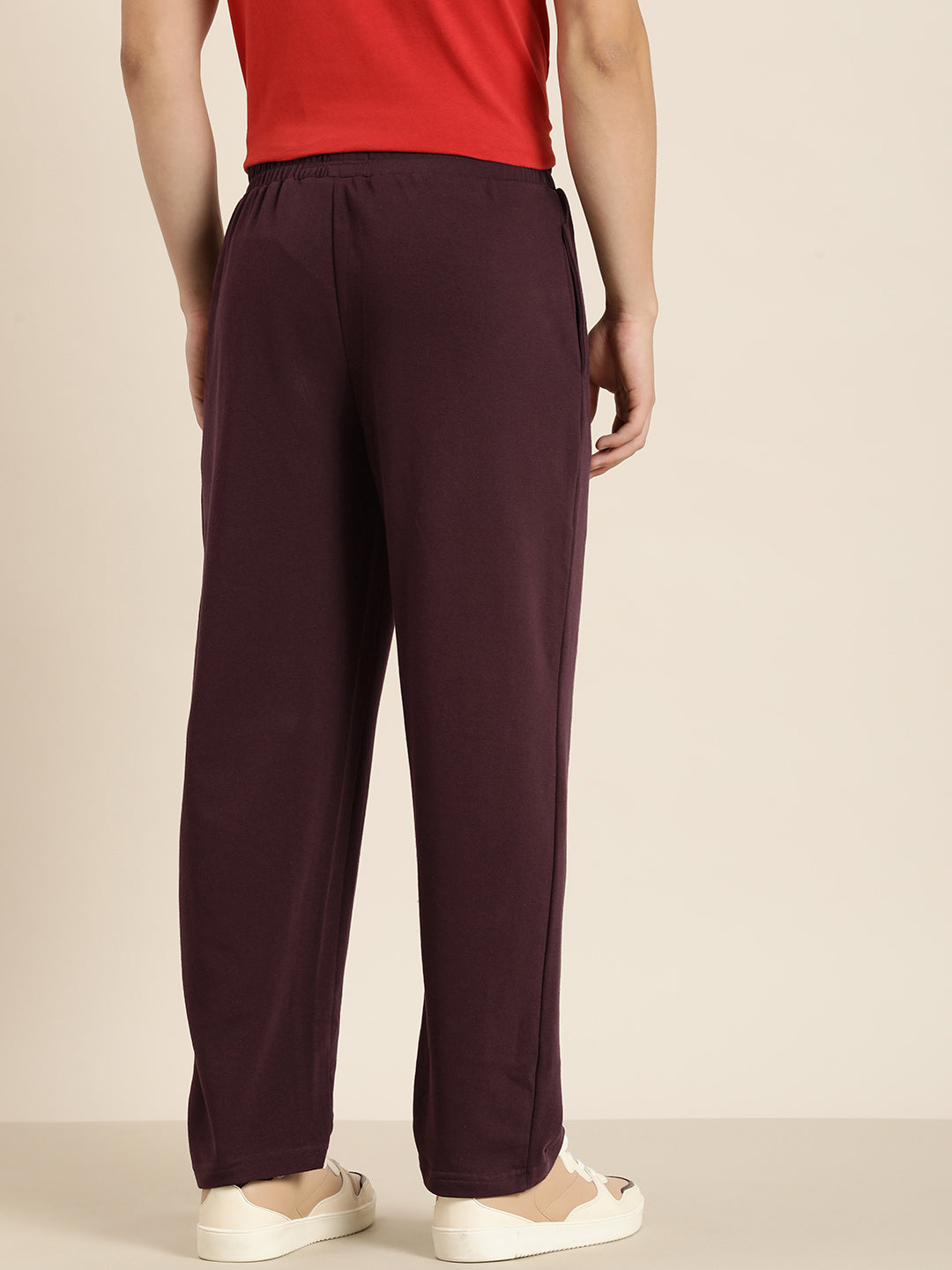 Men Lightweight Relaxed Fit Baggy Korean Pant
