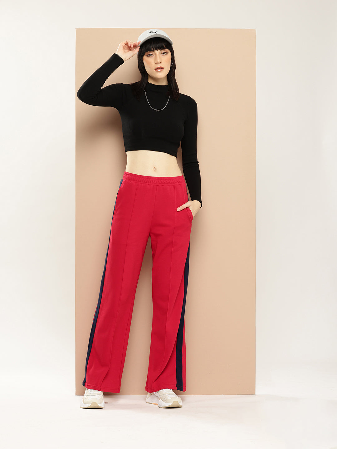 Women Ultra Soft Drapey Cotton Extra Baggy Korean Pant