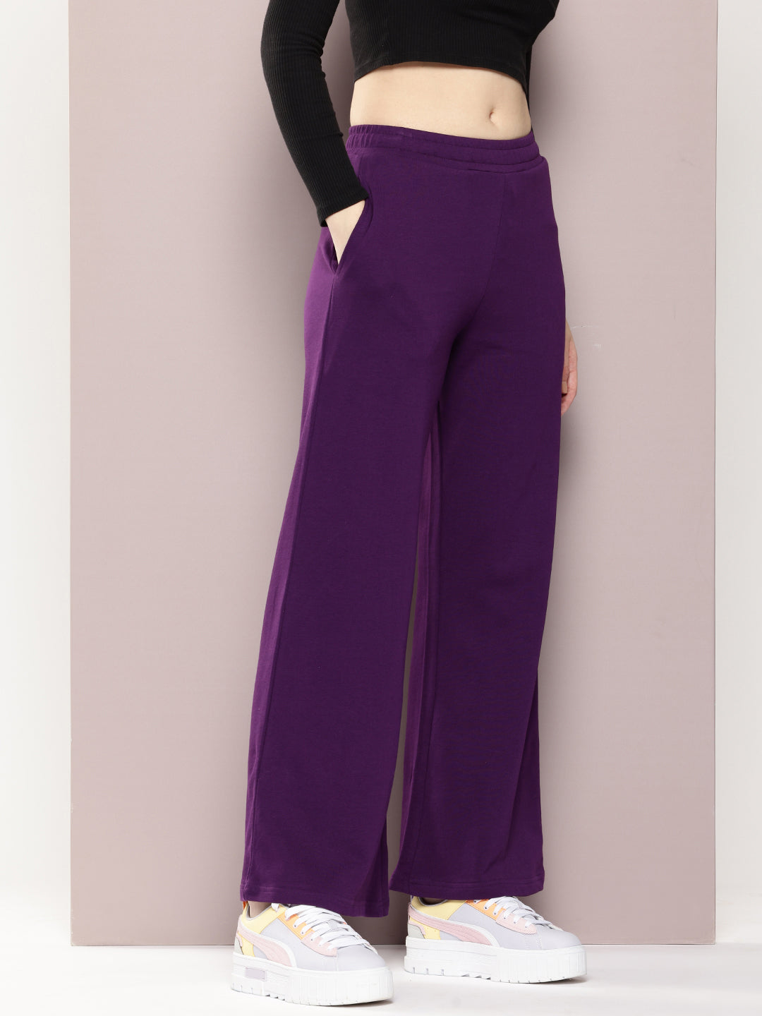 Women Ultra Soft Drapey Cotton Extra Baggy Korean Pant
